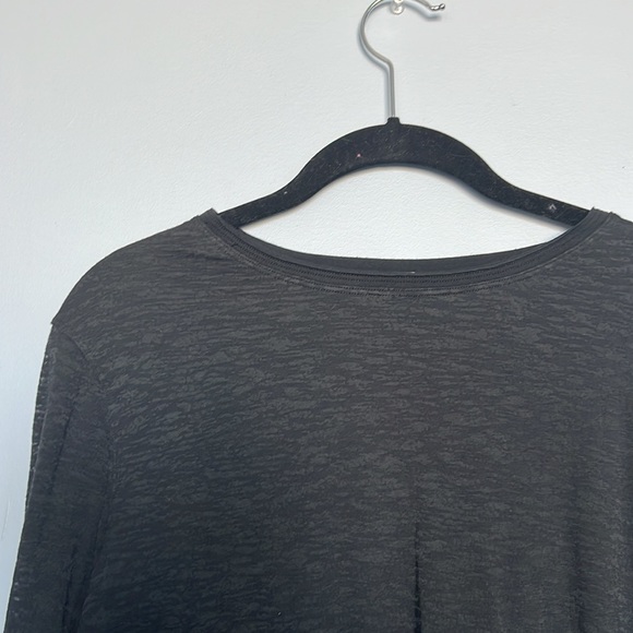 Black Layered LuluLemon Top - Picture 3 of 6